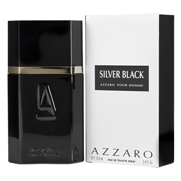 Azzaro Silver Black 100ml edt – Image 2