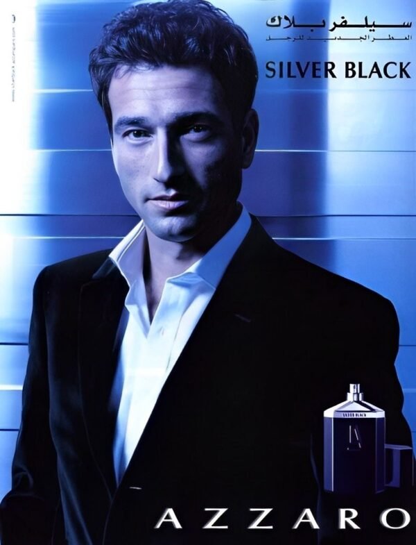 Azzaro Silver Black 100ml edt – Image 3