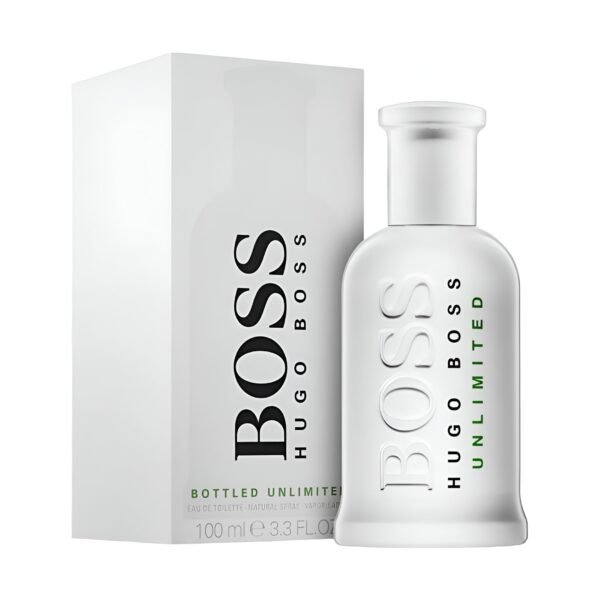 Boss blanc bottled Unlimited Eau De Toilette 100ml – Image 2