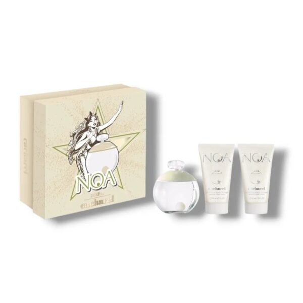 coffret noa Cacharel Eau de Toilette 100 ml + lait 50 ml + lait 50ml – Image 3