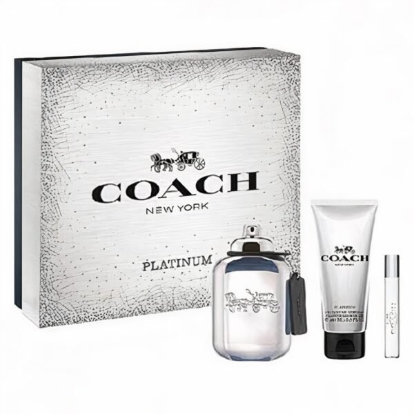 COFFRET COACH PLATINUM EDP 100 ML + 15 ML +GEL DOUCHE 100 ML
