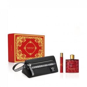 Coffret eros flame edp 100ml+10ml+pochette